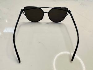 Black Mirrored Sunglasses