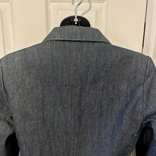 G-Star RAW Denim Tailcoat Blazer | Dark Indigo Cotton Jacket | Asymmetric High Low Jacket | Avant Garde Denim Blazer | Size S