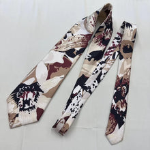 Vintage Versace Classic Silk Tie | Made in Italy | Abstract Pattern | Designer Necktie | 90s Versace