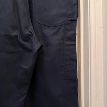 Vintage Navy Cotton Boiler Suit / Go Buy Sterling Workwear Coverall / Utility Jumpsuit / Unisex Mechanic Style ONE PIECE