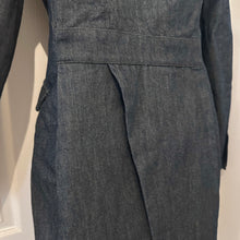 G-Star RAW Denim Tailcoat Blazer | Dark Indigo Cotton Jacket | Asymmetric High Low Jacket | Avant Garde Denim Blazer | Size S