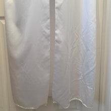 Vintage Italian White Satin Lace Nightgown | Romantic Bridal Peignoir Robe | Long Sleeve Boudoir Dress