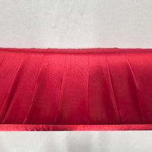 Vintage Red Satin Evening Bag | Pleated Formal Clutch, 90s Cocktail Party Purse