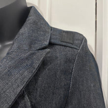 G-Star RAW Denim Tailcoat Blazer | Dark Indigo Cotton Jacket | Asymmetric High Low Jacket | Avant Garde Denim Blazer | Size S
