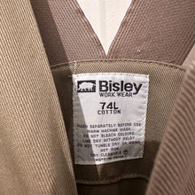 90s Y2K Vintage Bisley Cotton Workwear Jumpsuit – Sleeveless Utility Coveralls, Minimal Brown Boiler Suit