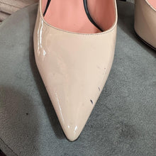 Rochas Black Beige Patent Leather Mary Jane Heels (EU 41) Made in Italy Pumps