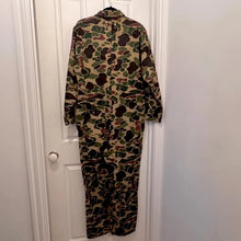 Vintage SAFTBAK Duck Camo Coveralls / Hunting Camouflage Utility Boiler Suit / Workwear Jumpsuit / Unisex