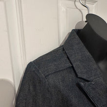 G-Star RAW Denim Tailcoat Blazer | Dark Indigo Cotton Jacket | Asymmetric High Low Jacket | Avant Garde Denim Blazer | Size S
