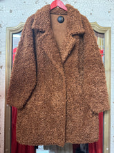 Y2K Brown Faux Fur Teddy Coat