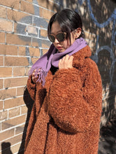 Y2K Brown Faux Fur Teddy Coat