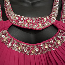 Vintage Hot Pink Rhinestone Cutout Evening Gown Maxi Dress Glam Prom Dress