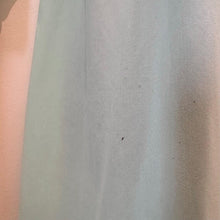 Vintage 1970s Vieling Mint Green Maxi Nightgown | Pleated All Nylon Sleepwear with Contrast Lace & Ruffle Hem | Size 12 Fits Small to Medium