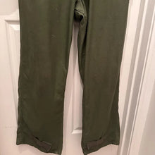90s Vintage Military Cotton Sateen Boiler Suit – Olive Green Utility Coveralls, Workwear Jumpsuit, Unisex Medium