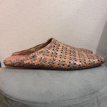 Nancybird Woven Leather Mules – Boho Minimalist Slip-On Flats (EU 39)