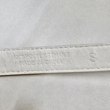 White Bow Belt / Vintage Inspired Faux Leather Ribbon Belt / Coquette Statement Waist Belt / Silver Tone Detail