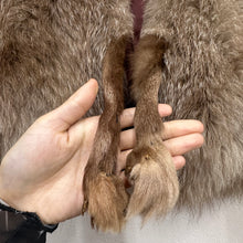 Vintage Genuine Fox Fur Jacket with Original Paw Closures | 1950s–60s Cropped Fur Coat | Made in Melbourne Australia