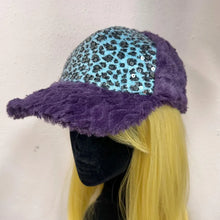 Vintage Faux Fur Trapper Cap | Sequin Leopard Print Y2K Statement Hat