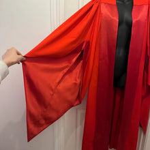 Vintage University of Melbourne Red Academic Gown | Ceremonial Robe Unisex One Size