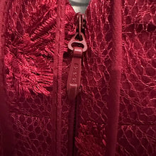 Bariano Australia Wine Red Floral Lace Mermaid Gown | Open Back Evening Maxi Dress