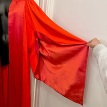 Vintage University of Melbourne Red Academic Gown | Ceremonial Robe Unisex One Size