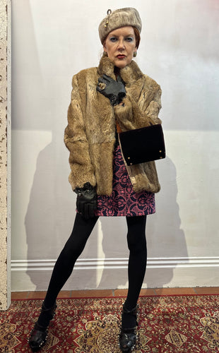 Vintage Rabbit Fur Jacket