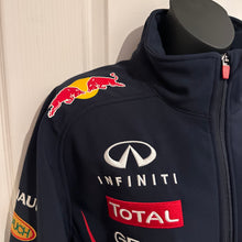 Pepe Jeans Red Bull Racing Formula One Team Softshell Jacket | Women’s Navy F1 Sponsor Jacket | Size S