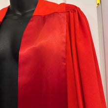 Vintage University of Melbourne Red Academic Gown | Ceremonial Robe Unisex One Size