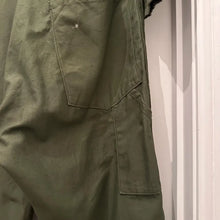 90s Vintage Military Cotton Sateen Boiler Suit – Olive Green Utility Coveralls, Workwear Jumpsuit, Unisex Medium