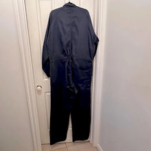 Vintage Navy Cotton Boiler Suit / Go Buy Sterling Workwear Coverall / Utility Jumpsuit / Unisex Mechanic Style ONE PIECE