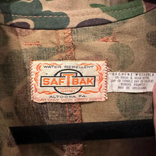 Vintage SAFTBAK Duck Camo Coveralls / Hunting Camouflage Utility Boiler Suit / Workwear Jumpsuit / Unisex