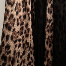Vintage Y2K Leopard Print One Shoulder Gown | Asymmetric Maxi Dress, Sheer Overlay