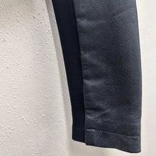 Portmans Cropped Black Leather Jacket | Minimalist Open Front Leather Bolero | Genuine Leather | Women’s Size 8