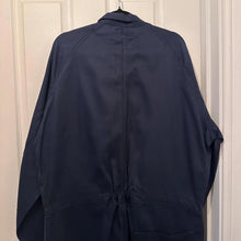 Vintage Navy Cotton Boiler Suit / Go Buy Sterling Workwear Coverall / Utility Jumpsuit / Unisex Mechanic Style ONE PIECE