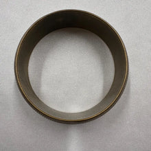 Vintage Textured Brass Tone Bangle | Wide Etched Cuff Bracelet | Minimalist Statement Jewelry | Retro Bohemian Bracelet