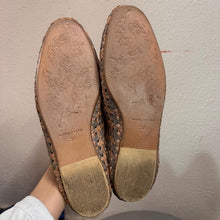 Nancybird Woven Leather Mules – Boho Minimalist Slip-On Flats (EU 39)