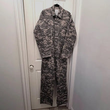 Vintage Digital Camo Mechanic Coveralls / Military Style Utility Boiler Suit / Unisex Camouflage Workwear Jumpsuit