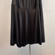Liza Emanuele Black Wrap Dress, Satin-Like Finish, Batwing Sleeves, Asymmetric Hem (AUS 14)