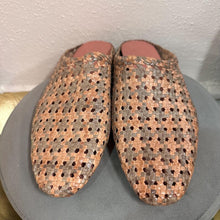 Nancybird Woven Leather Mules – Boho Minimalist Slip-On Flats (EU 39)