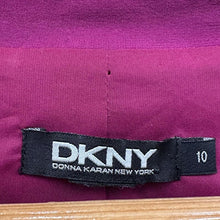 DKNY Silk Sequin Blazer | Magenta Evening Jacket | Donna Karan Party Wear Size 10