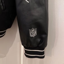 NFL Las Vegas Raiders Varsity Jacket | 3X Super Bowl Champions Embroidered Bomber | Black L