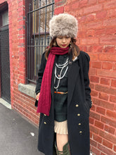 Vintage 80s Black Military Coat – Gold Buttons, Structured Wool