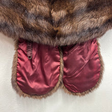 Vintage 1950s Mink Fur Cape Stole – Brown Mink Fur Wrap, Shawl Collar, Mid-Century Glamour
