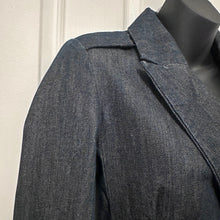 G-Star RAW Denim Tailcoat Blazer | Dark Indigo Cotton Jacket | Asymmetric High Low Jacket | Avant Garde Denim Blazer | Size S