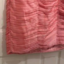 Vintage MAY QUEEN Pink One Shoulder Rosette Cocktail Dress Y2K Prom Dress Size 14