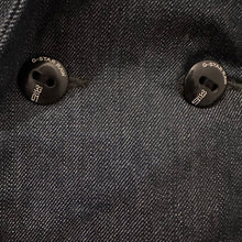 G-Star RAW Denim Tailcoat Blazer | Dark Indigo Cotton Jacket | Asymmetric High Low Jacket | Avant Garde Denim Blazer | Size S