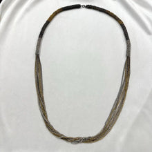 Vintage Multi Chain Necklace / Mixed Metal Chain / Long Layered Necklace / Minimal Statement Jewelry / Y2K Vintage