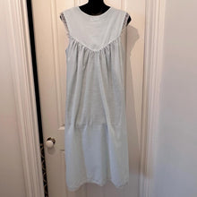 Vintage Baby Blue Maxi Nightgown / Lady Lyn Lace Nightdress / 70s Romantic Lingerie Dress