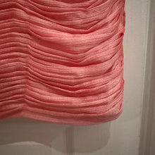 Vintage MAY QUEEN Pink One Shoulder Rosette Cocktail Dress Y2K Prom Dress Size 14