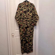 Vintage SAFTBAK Duck Camo Coveralls / Hunting Camouflage Utility Boiler Suit / Workwear Jumpsuit / Unisex
