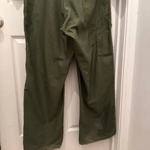 90s Vintage Military Cotton Sateen Boiler Suit – Olive Green Utility Coveralls, Workwear Jumpsuit, Unisex Medium
